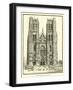 The Church of St Gudule-null-Framed Giclee Print