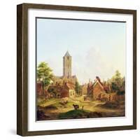 The Church of St. Jacobi, Utrecht-Jan Hendrik Verheyen-Framed Giclee Print