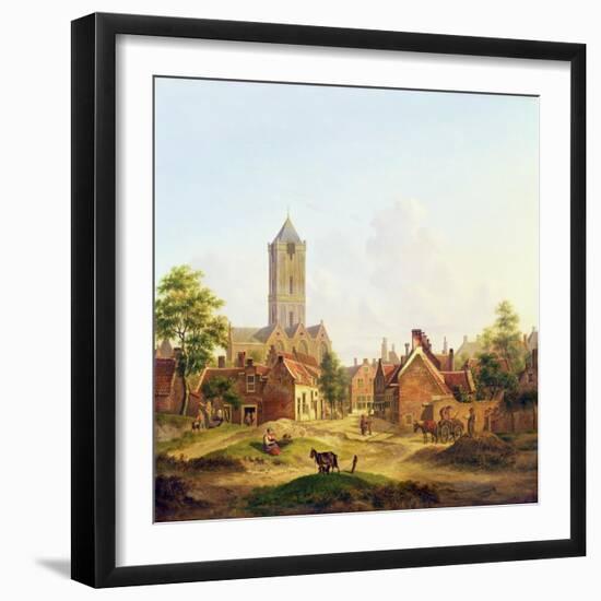 The Church of St. Jacobi, Utrecht-Jan Hendrik Verheyen-Framed Giclee Print