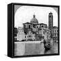 The Church of St Jeremiah, Venice, Italy, Late 19th Century-null-Framed Stretched Canvas