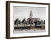 The Church of St John at Hackney, London, 1819-James Pollard-Framed Giclee Print