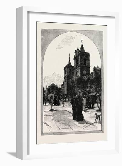 The Church of St. John, Strada Reale, Malta-null-Framed Giclee Print