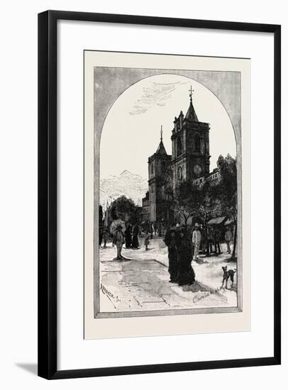 The Church of St. John, Strada Reale, Malta-null-Framed Giclee Print