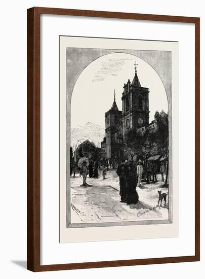 The Church of St. John, Strada Reale, Malta-null-Framed Giclee Print