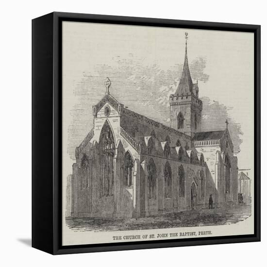 The Church of St John the Baptist, Perth-null-Framed Stretched Canvas