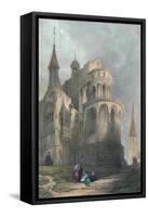 The Church of St. Maria. Cologne, 1834-James Redaway-Framed Stretched Canvas