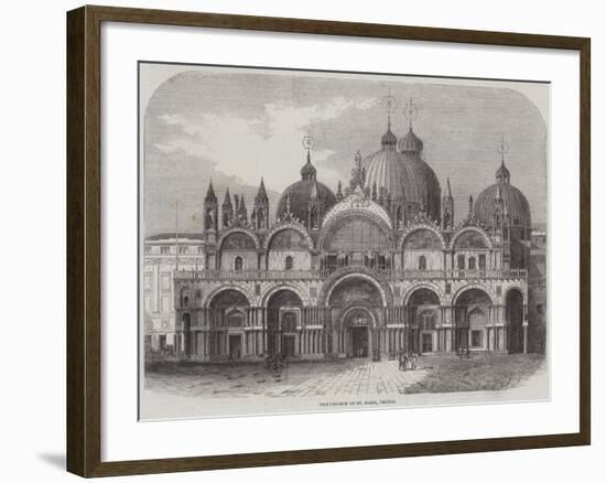 The Church of St Mark, Venice-null-Framed Giclee Print