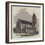 The Church of St Martin-On-The-Hill, Scarborough-null-Framed Giclee Print