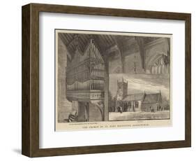 The Church of St Mary Magdalene, Sandringham-null-Framed Giclee Print