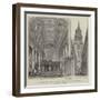 The Church of St Michael's Bassishaw, Now in the Course of Demolition-Henry William Brewer-Framed Giclee Print