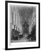 The Church of St Paul, Antwerp, 19th Century-E Challis-Framed Giclee Print