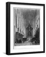 The Church of St Paul, Antwerp, 19th Century-E Challis-Framed Giclee Print