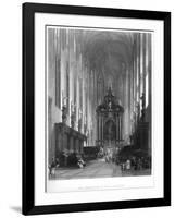 The Church of St Paul, Antwerp, 19th Century-E Challis-Framed Giclee Print