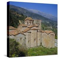 The Church of St. Sophia, Mistras, Greece, Europe-Tony Gervis-Stretched Canvas