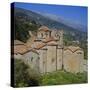 The Church of St. Sophia, Mistras, Greece, Europe-Tony Gervis-Stretched Canvas