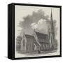 The Church of St Stephen Shepherd's Bush, Consecrated on Thursday-null-Framed Stretched Canvas