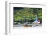 The Church of Tenaun (Church of Our Lady of Patrocinio), Chiloe island, Northern Patagonia, Chile, -Alex Robinson-Framed Photographic Print