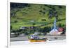 The Church of Tenaun (Church of Our Lady of Patrocinio), Chiloe island, Northern Patagonia, Chile, -Alex Robinson-Framed Photographic Print