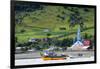 The Church of Tenaun (Church of Our Lady of Patrocinio), Chiloe island, Northern Patagonia, Chile, -Alex Robinson-Framed Photographic Print