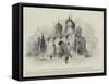 The Church of the Assumption, Moscow, in Which the Czars of Russia are Crowned-Herbert Railton-Framed Stretched Canvas