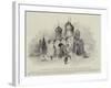 The Church of the Assumption, Moscow, in Which the Czars of Russia are Crowned-Herbert Railton-Framed Giclee Print
