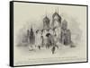 The Church of the Assumption, Moscow, in Which the Czars of Russia are Crowned-Herbert Railton-Framed Stretched Canvas