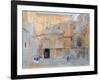 The Church of the Holy Sepulchre at Dawn, Jerusalem, 2019 (W/C on Paper)-Lucy Willis-Framed Giclee Print