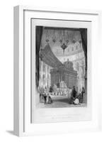 The Church of the Holy Sepulchre, Jerusalem, Israel, 1841-H Griffiths-Framed Giclee Print