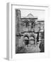 The Church of the Holy Sepulchre, Jerusalem, Late 19th Century-John L Stoddard-Framed Giclee Print