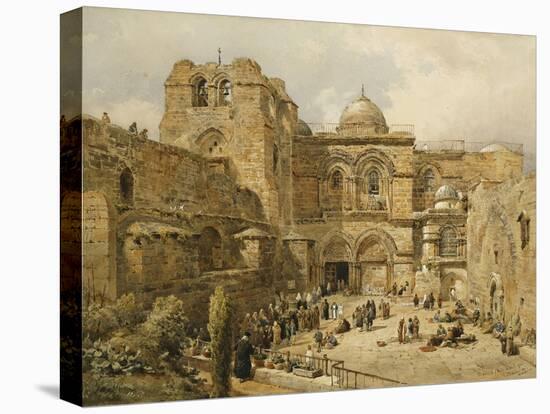 The Church of the Holy Sepulchre, Jerusalem-Nathaniel Everett Green-Stretched Canvas