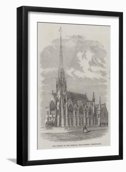 The Church of the Messiah, Broad-Street, Birmingham-null-Framed Giclee Print