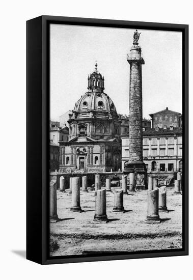 The Church of the Most Holy Name of Mary at the Trajan Forum, Rome, Italy, C1930s-null-Framed Stretched Canvas