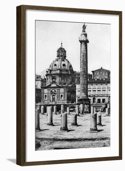The Church of the Most Holy Name of Mary at the Trajan Forum, Rome, Italy, C1930s-null-Framed Giclee Print