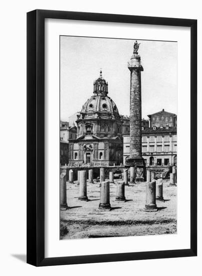 The Church of the Most Holy Name of Mary at the Trajan Forum, Rome, Italy, C1930s-null-Framed Giclee Print