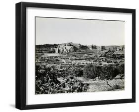 The Church of the Nativity, Bethlehem, 1850s-Mendel John Diness-Framed Giclee Print