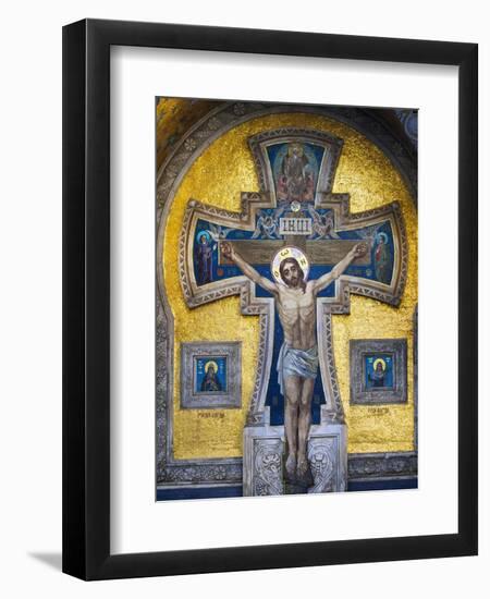 The Church of the Spilled Blood.-Jon Hicks-Framed Premium Photographic Print