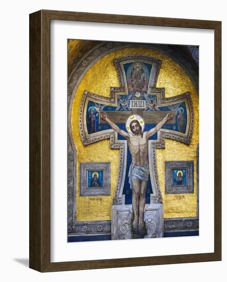 The Church of the Spilled Blood.-Jon Hicks-Framed Photographic Print
