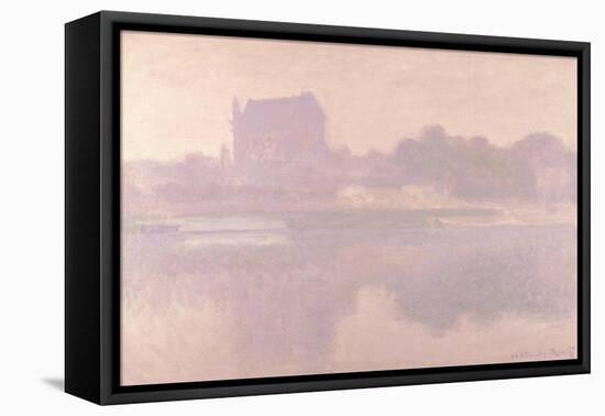 The Church of Vernon, Brouillard, 1894-Claude Monet-Framed Stretched Canvas