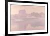 The Church of Vernon, Brouillard, 1894-Claude Monet-Framed Premium Giclee Print