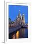 The Church on Spilled Blood, UNESCO Site, on Kanal Griboedova, St. Petersburg, Russia-Martin Child-Framed Photographic Print