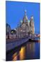 The Church on Spilled Blood, UNESCO Site, on Kanal Griboedova, St. Petersburg, Russia-Martin Child-Mounted Photographic Print