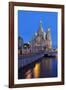 The Church on Spilled Blood, UNESCO Site, on Kanal Griboedova, St. Petersburg, Russia-Martin Child-Framed Photographic Print