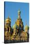 The Church on the Spilled Blood, UNESCO World Heritage Site, St. Petersburg, Russia, Europe-Miles Ertman-Stretched Canvas