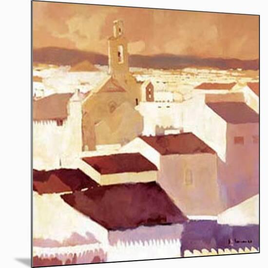 The Church-Jesus Barranco-Mounted Art Print