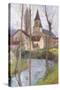 The Church-Henri Martin-Stretched Canvas