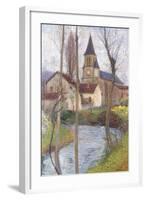 The Church-Henri Martin-Framed Giclee Print