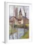 The Church-Henri Martin-Framed Giclee Print