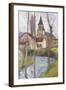 The Church-Henri Martin-Framed Giclee Print