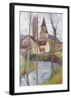 The Church-Henri Martin-Framed Giclee Print