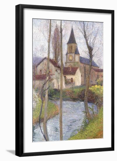 The Church-Henri Martin-Framed Giclee Print